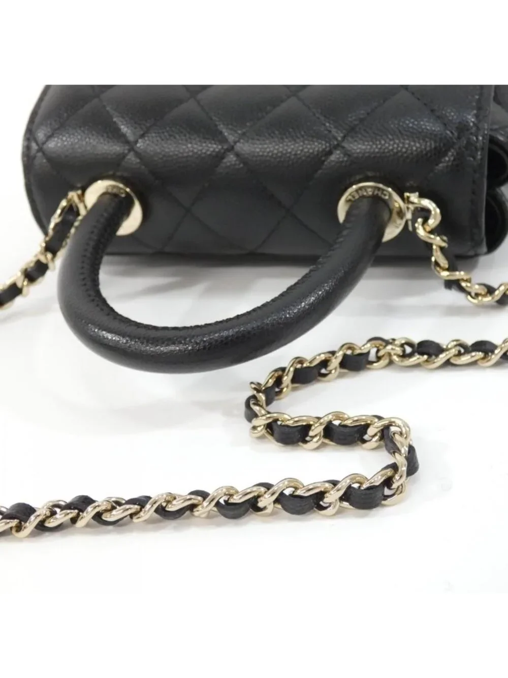 Chanel Chain Clutch Black